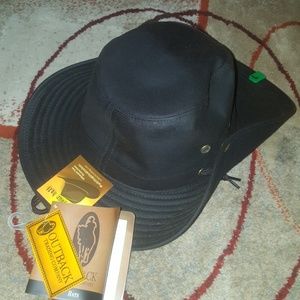 Unisex Oilskin Western Cowboy Hat